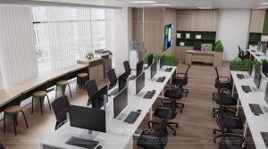 thiết kế nội thất văn phòng Bond Global Logistics